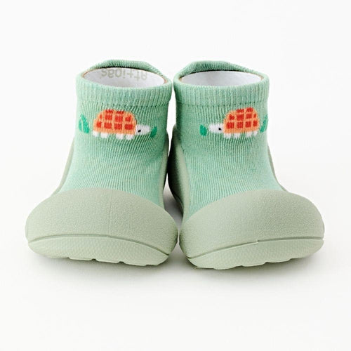 Attipas Tortoise Verde - sapatilha infantil barefoot cano baixo, foto 1